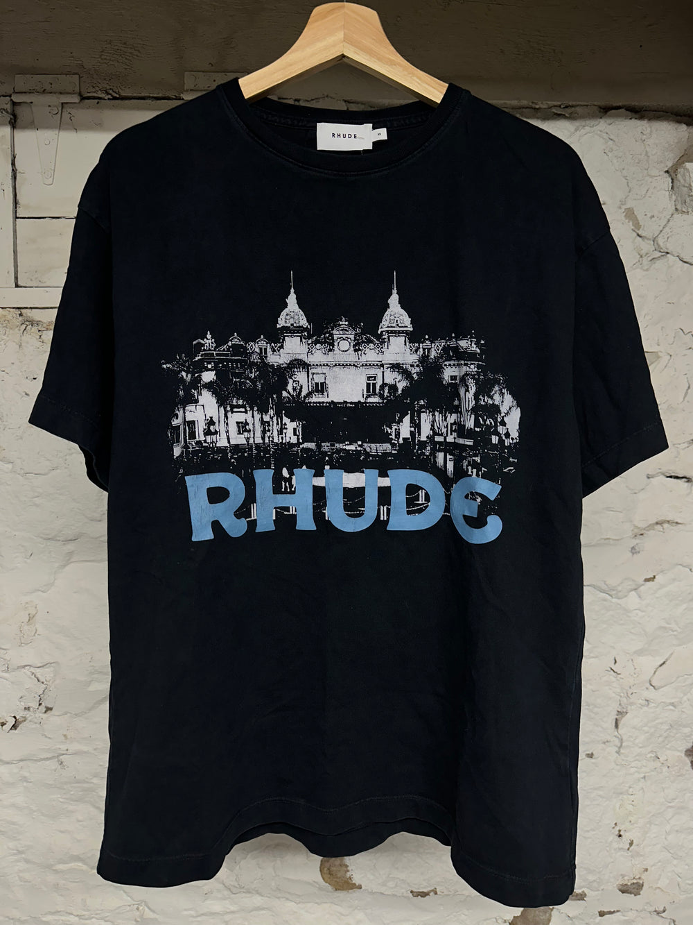 Rhude Castle Black T-Shirt Sz XS