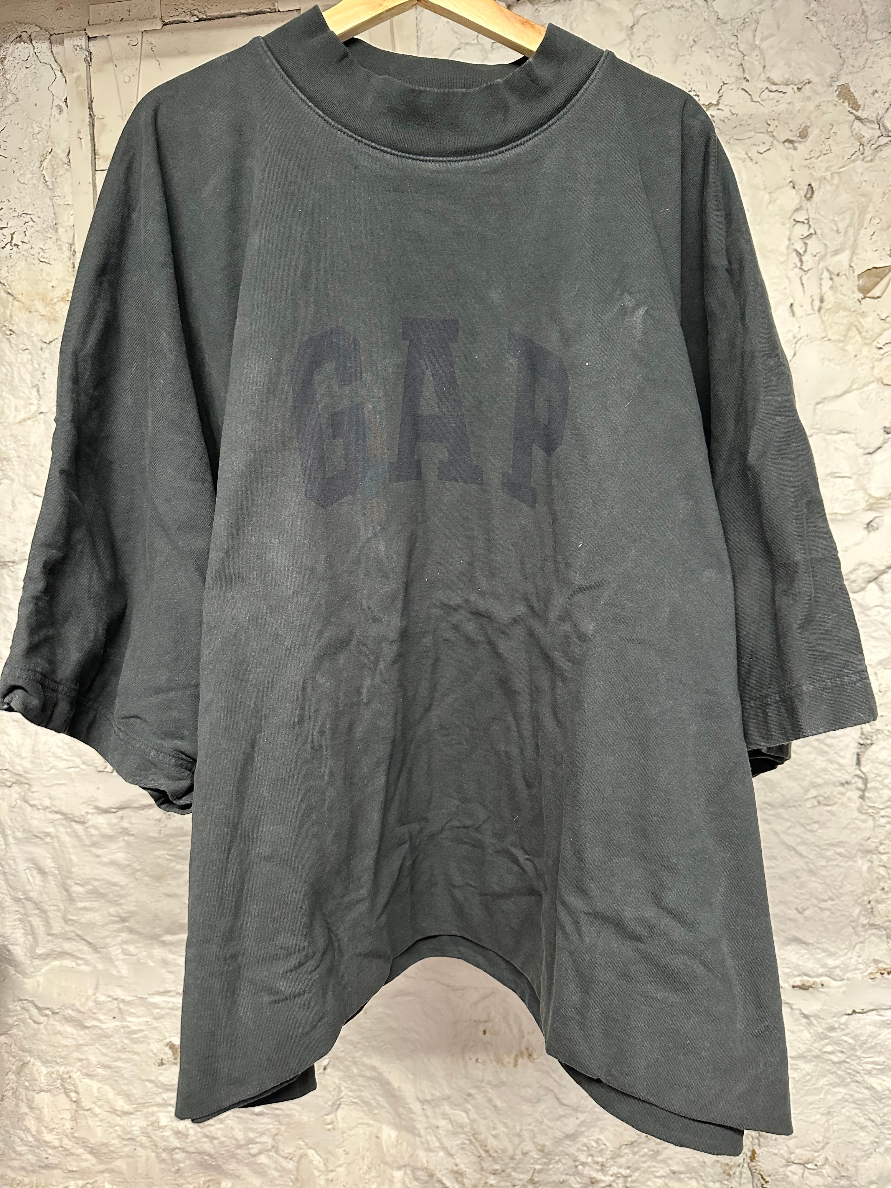 Yeezy Gap Dove Black T-Shirt Sz 2XL