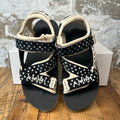 Amiri MA Black White Paisley Sandal Sz 7 (40)