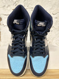 Air Jordan 1 High Blue Chill Sz 10.5 (12W)