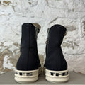 Rick Owens High Quote Black Milk Sneaker Sz 5 (37) DS