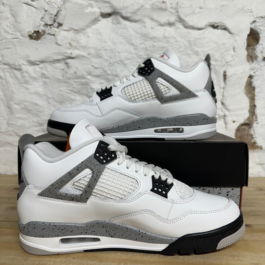 Air Jordan 4 White Cement Sz 10.5 DS