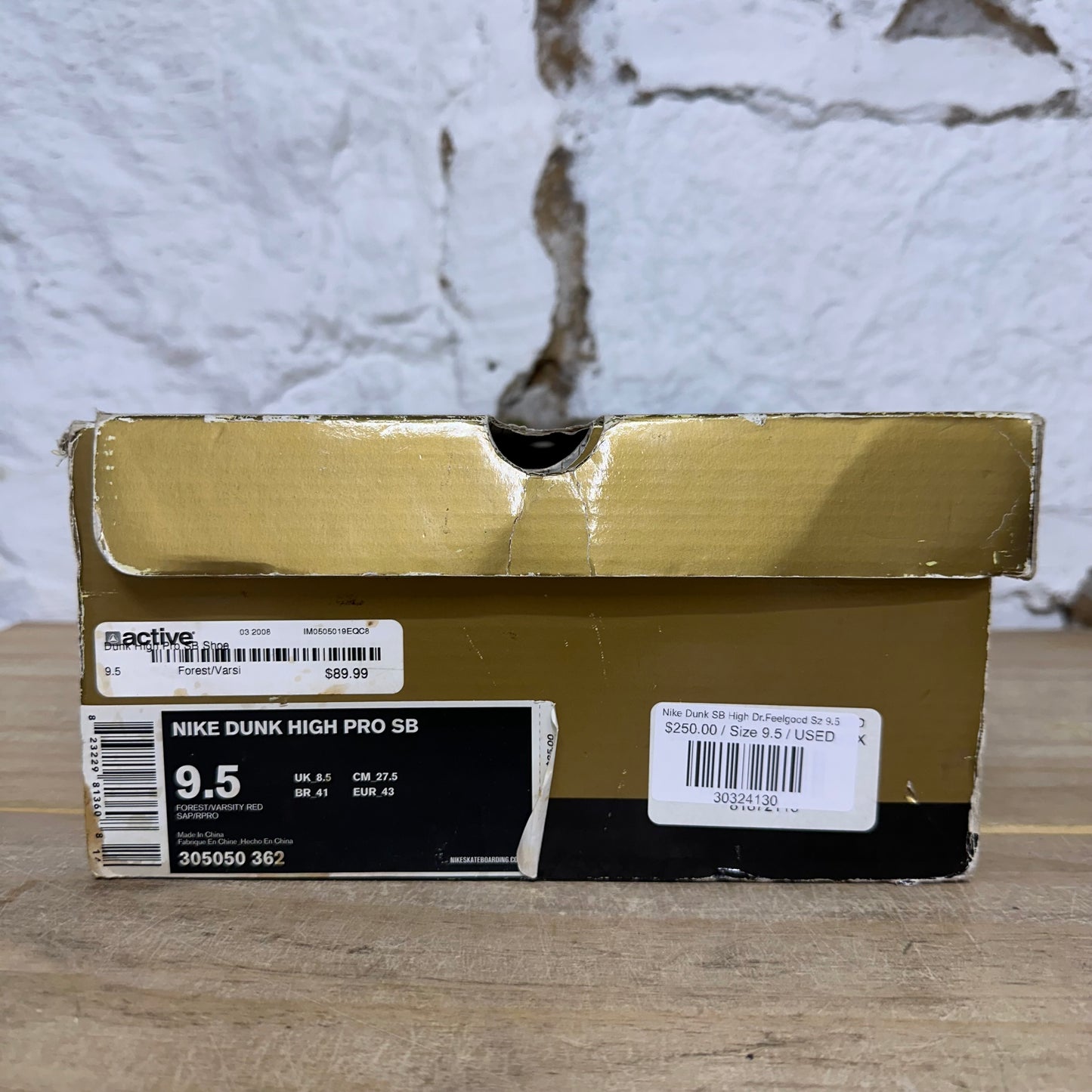 Nike Dunk SB High Dr.Feelgood Sz 9.5