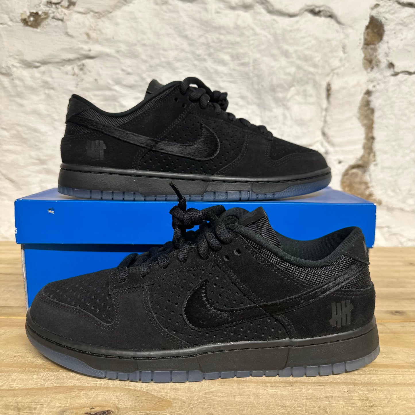 Nike Dunk Low UNDFTD 5 On It Black Sz 9.5 DS