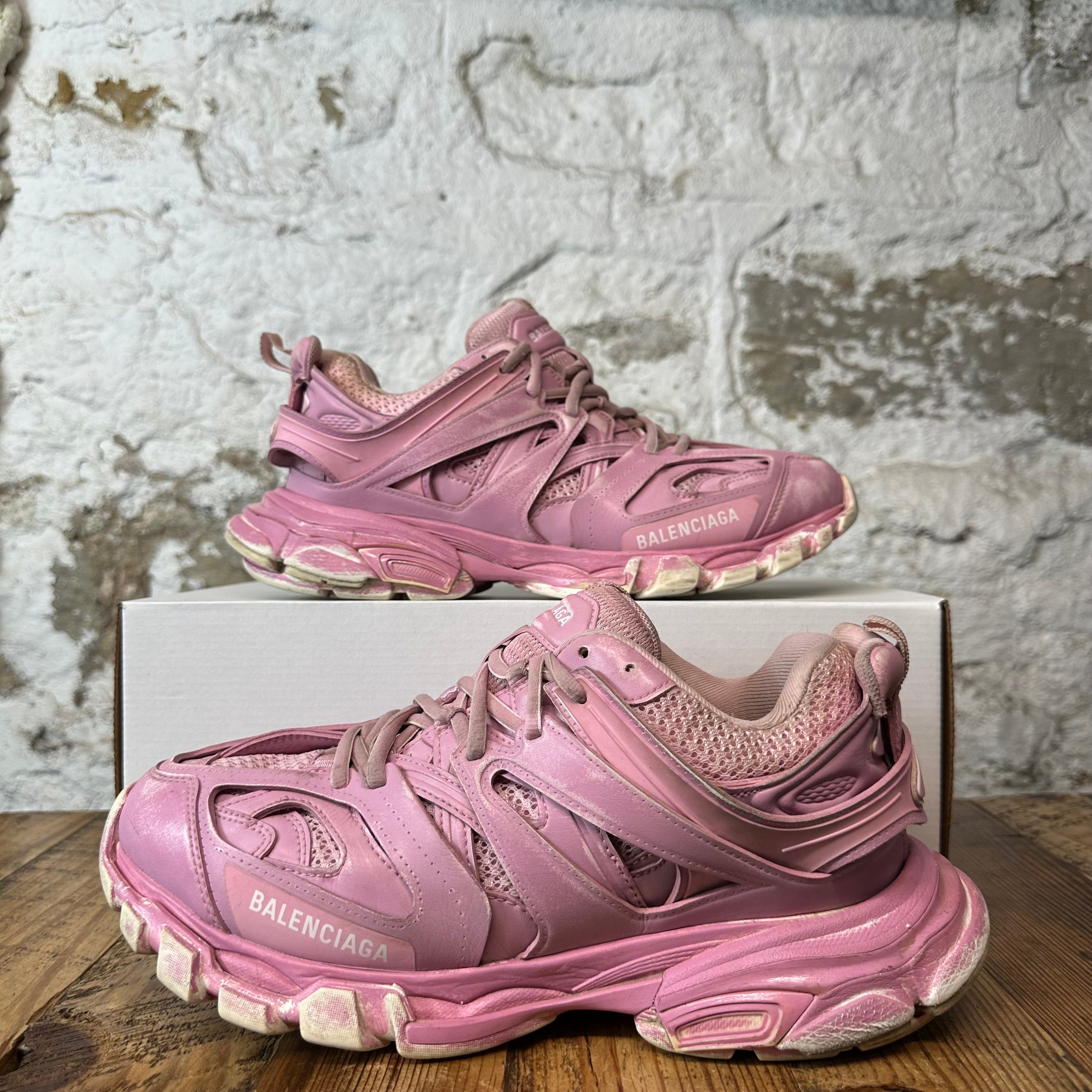 Balenciaga Track Runner Pink Dyed Sneaker Sz 8 (41)