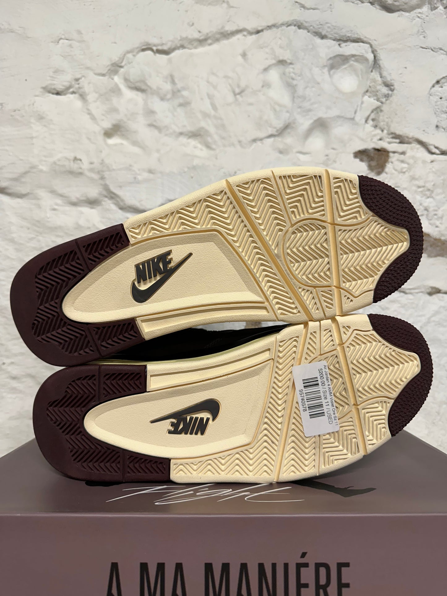 Air Jordan 4 A Ma Maniere Violet Ore Sz 11