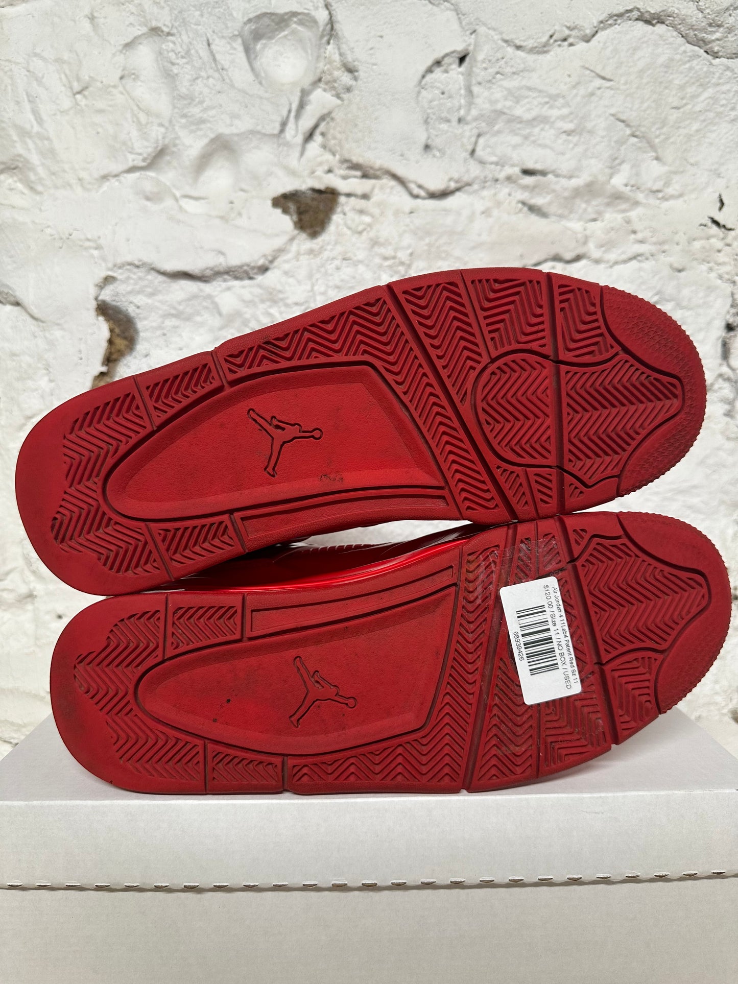 Air Jordan 4 11Lab4 Patent Red Sz 11