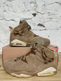 Air Jordan 6 Travis Scott British Khaki Sz 10.5