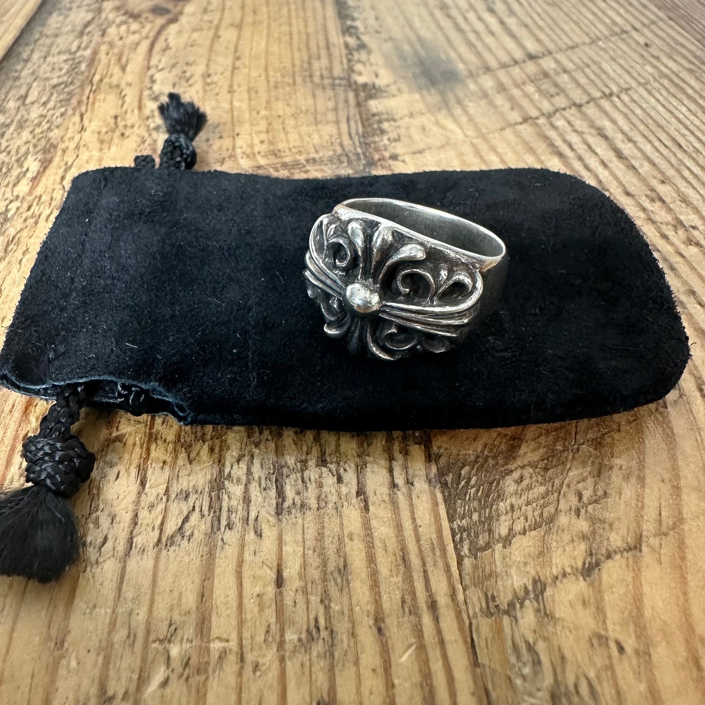 Chrome Hearts Keeper Ring Sz 11.5