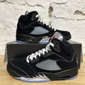 Air Jordan 5 Black Metallic Reimagined Sz 9.5 DS