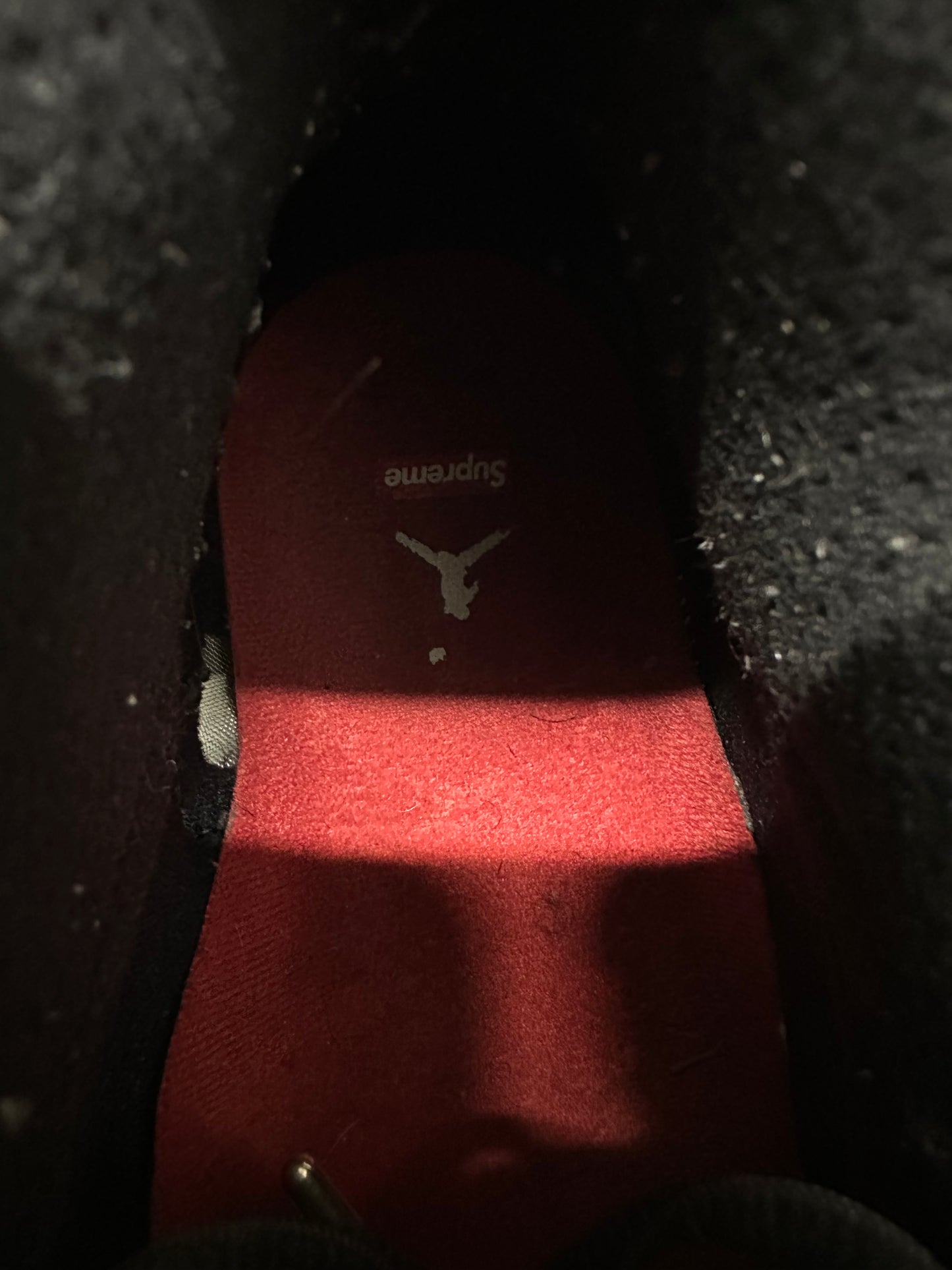 Air Jordan 14 Supreme Black Sz 9