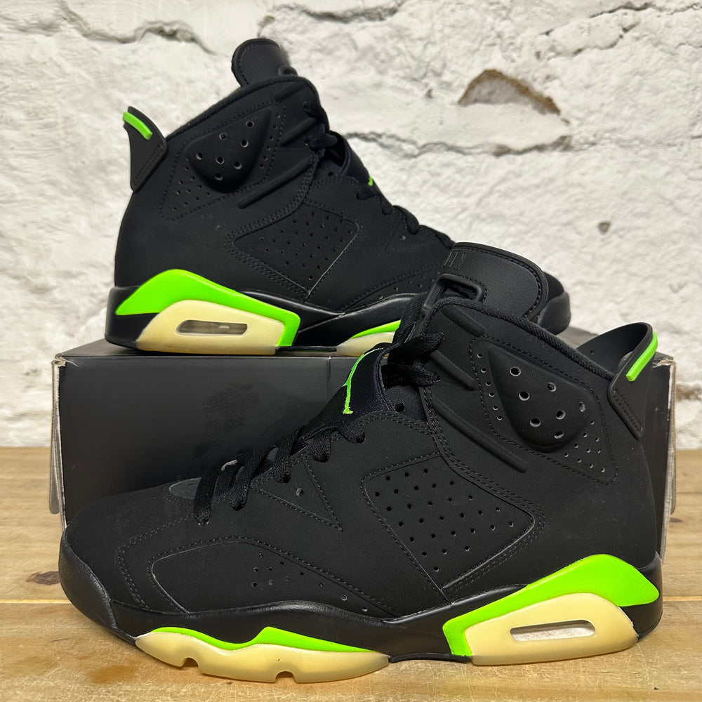 Air Jordan 6 Electric Green Sz 10