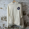 Rhude Vins De Bordeaux Cream Hoodie Sz M