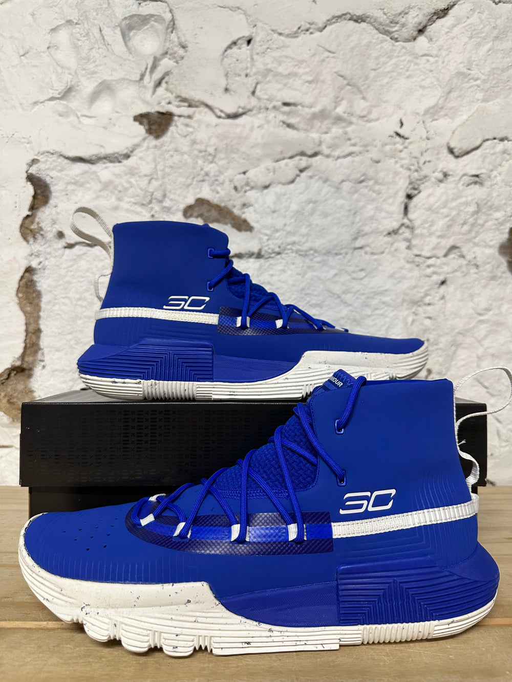 Under Armour Curry 3Zer0 2 Royal Blue Sz 10.5 DS