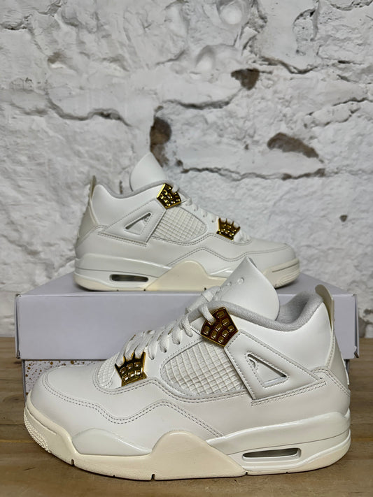 Air Jordan 4 Metallic Gold Sz 9 (10.5W)