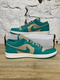 Air Jordan 1 Low Tropical Teal Sz 10.5 (12W) DS