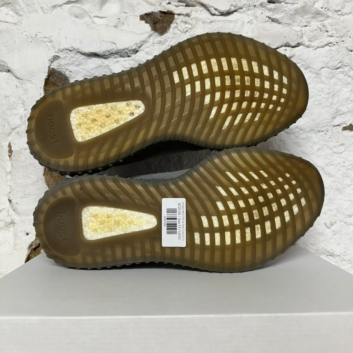 Yeezy 350 V2 Steel Grey Sz 11