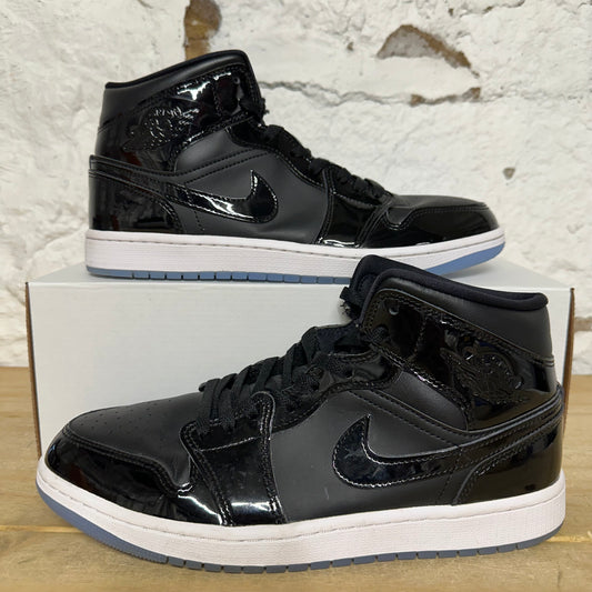 Air Jordan 1 Mid Space Jam Sz 10.5