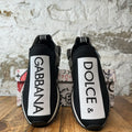 Dolce Gabbana Black White Sorrento Sneaker Sz 10 (43)