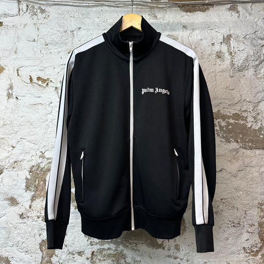 Palm Angels Black White Track Jacket Sz L