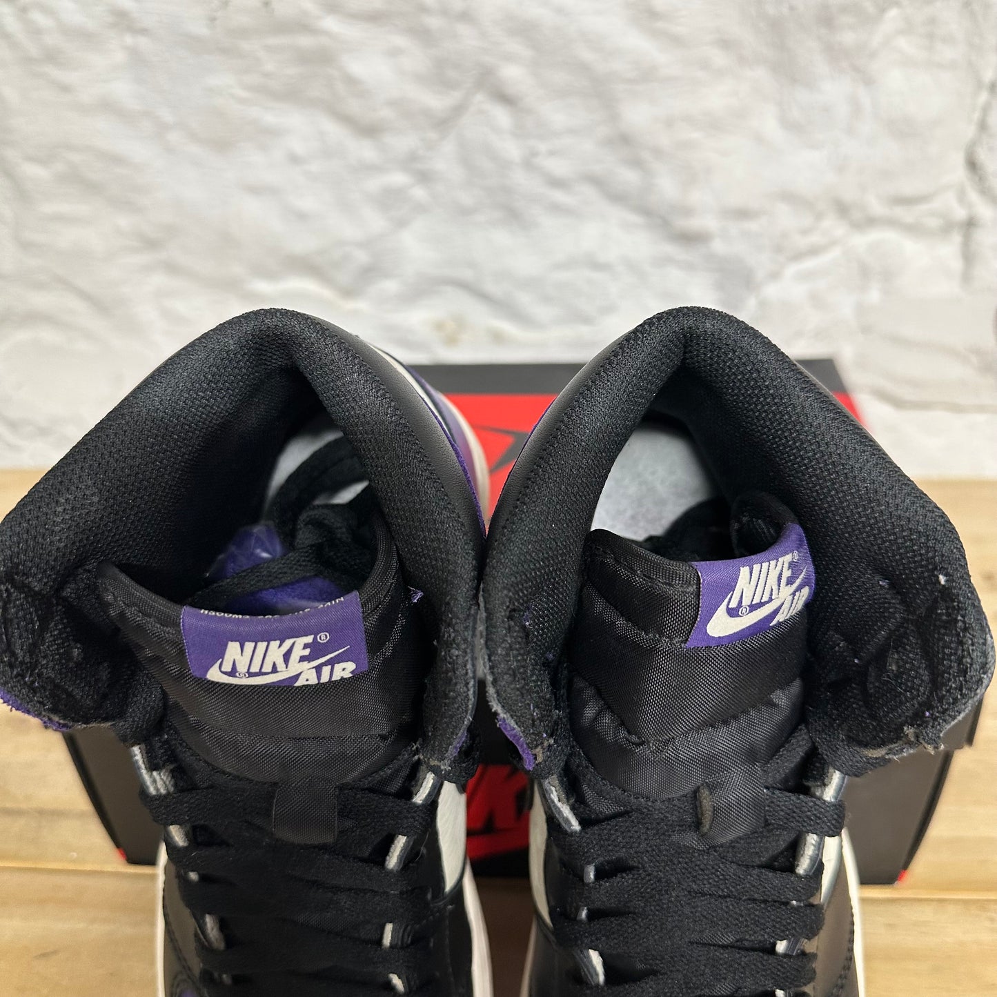 Air Jordan 1 High Court Purple Sz 8