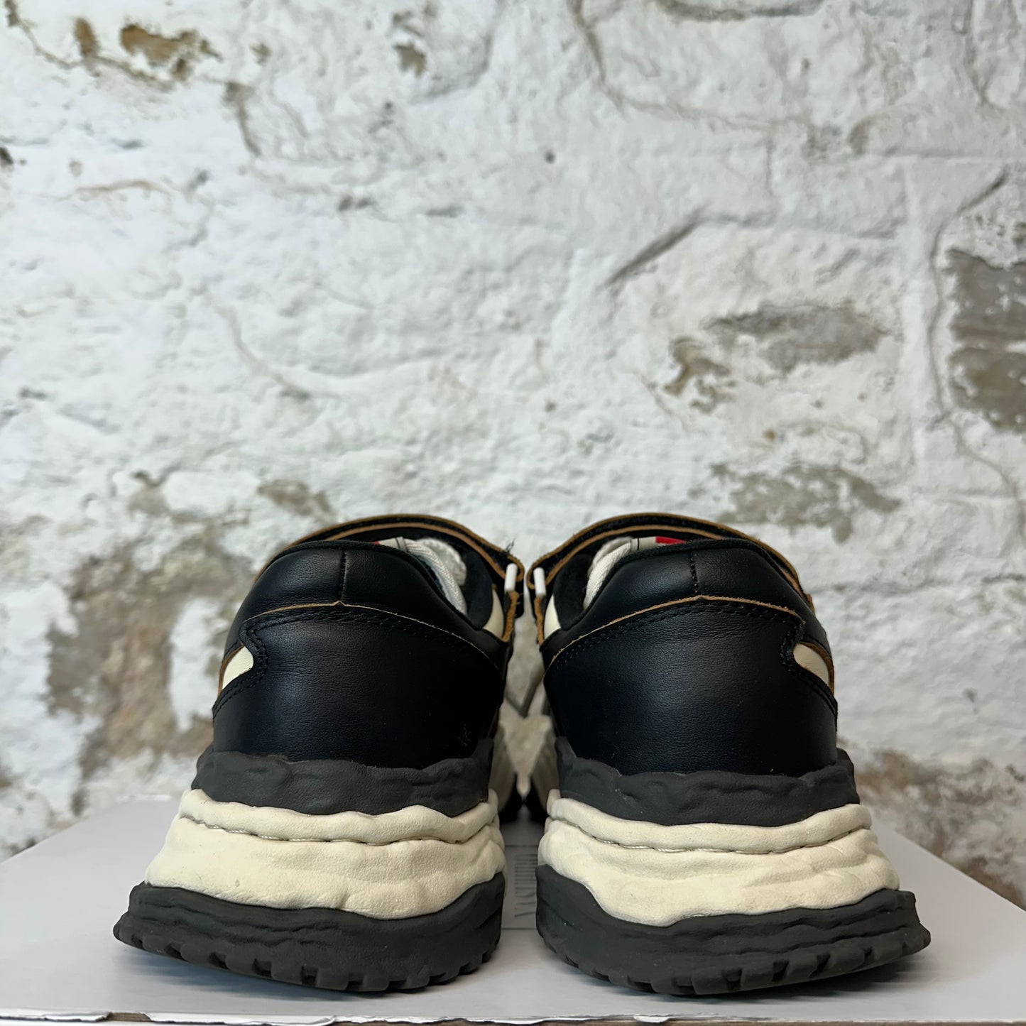 Maison Mihara Black Cream Keith Sneaker Sz 8 (41)