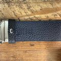 Gucci Reversible Black Navy Leather Belt Sz (105/42)