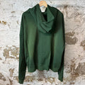 HMDD Crystal Green Zip Up Hoodie Sz L
