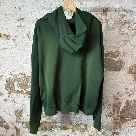 HMDD Crystal Green Zip Up Hoodie Sz L