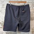 Chrome Hearts Leather Crosses Paper Jam Navy Shorts Sz L