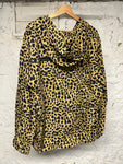 Supreme Cheetah Print Zip Up Jacket Sz L