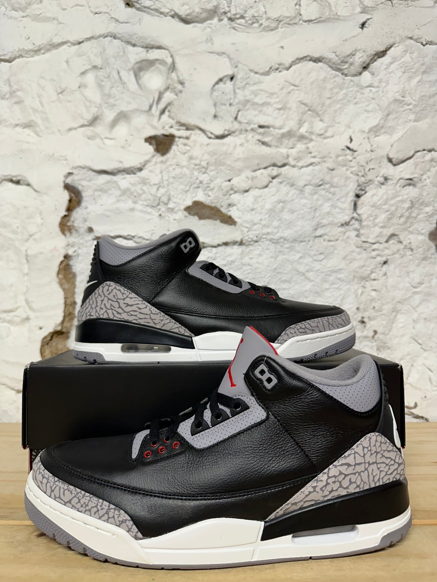 Air Jordan 3 Black Cement Sz 12 DS