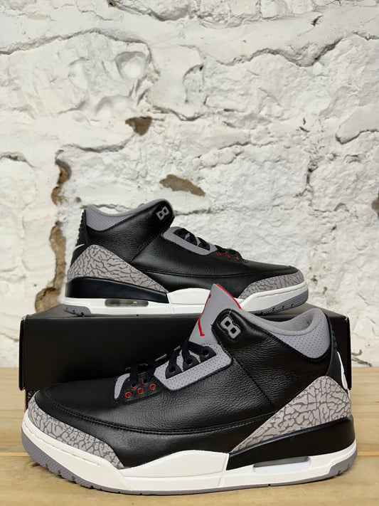 Air Jordan 3 Black Cement Sz 12 DS