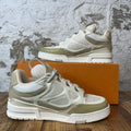Louis Vuitton Beige Cream Skate Sneaker Sz 8.5 (7LV)