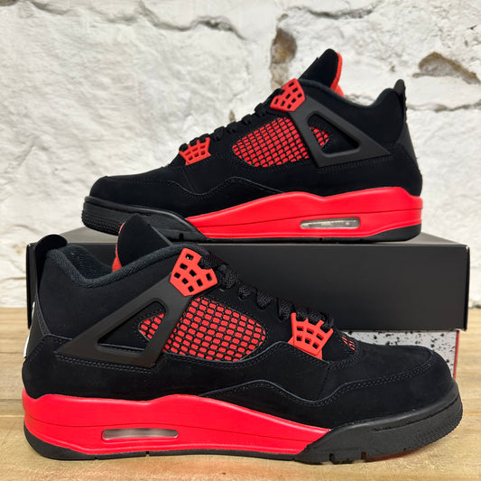 Air Jordan 4 Red Thunder Sz 10.5 DS