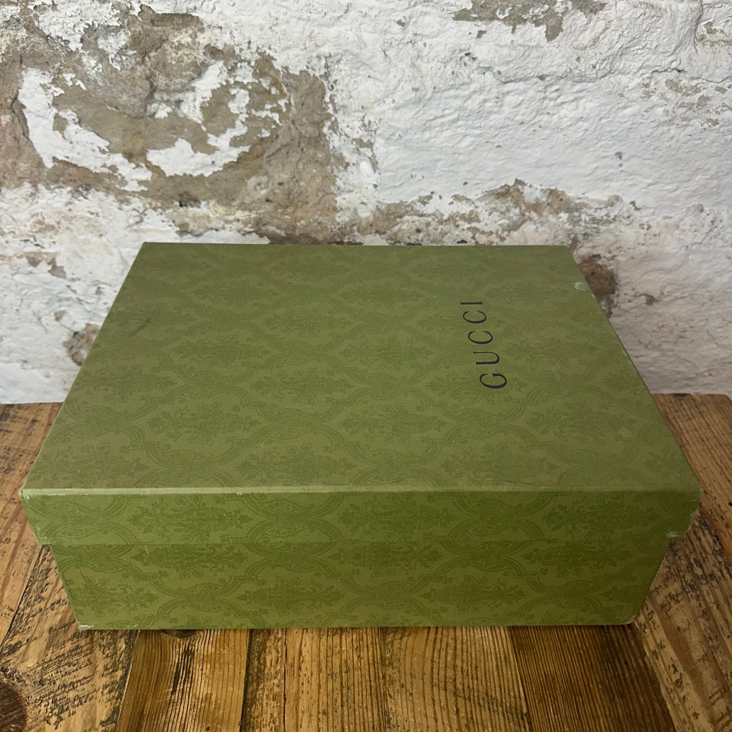 Gucci Rhyton White Red Green Sneaker Sz 7