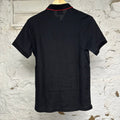 Burberry Monogram Black Polo Sz S