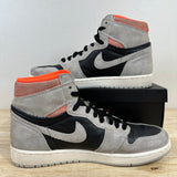 Air Jordan 1 High Neutral Grey Hyper Crimson Sz 9.5