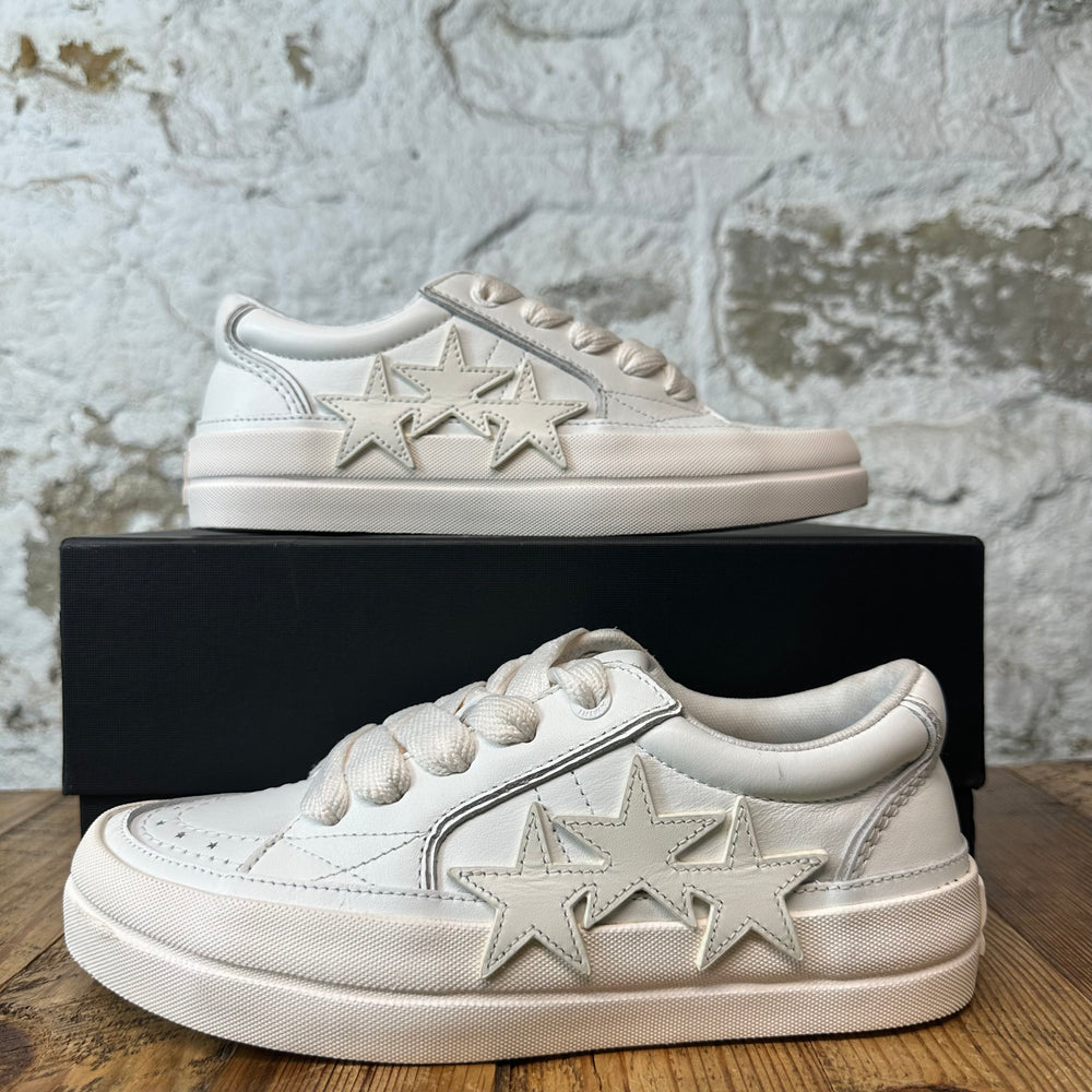 Amiri Sunset Skate White Leather Sneaker Sz 7 (40)