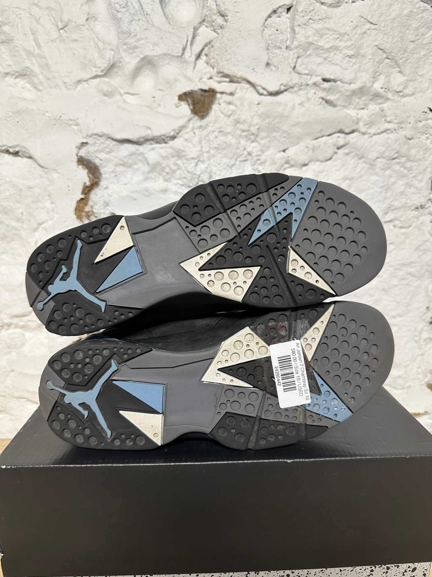 Air Jordan 7 Chambray Sz 10
