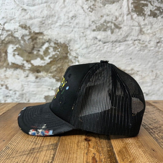 Gallery Dept Paint Splatter Black Trucker Hat