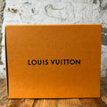 Louis Vuitton Brown Snakeskin Skate Sneaker Sz 10 (8.5LV) DS