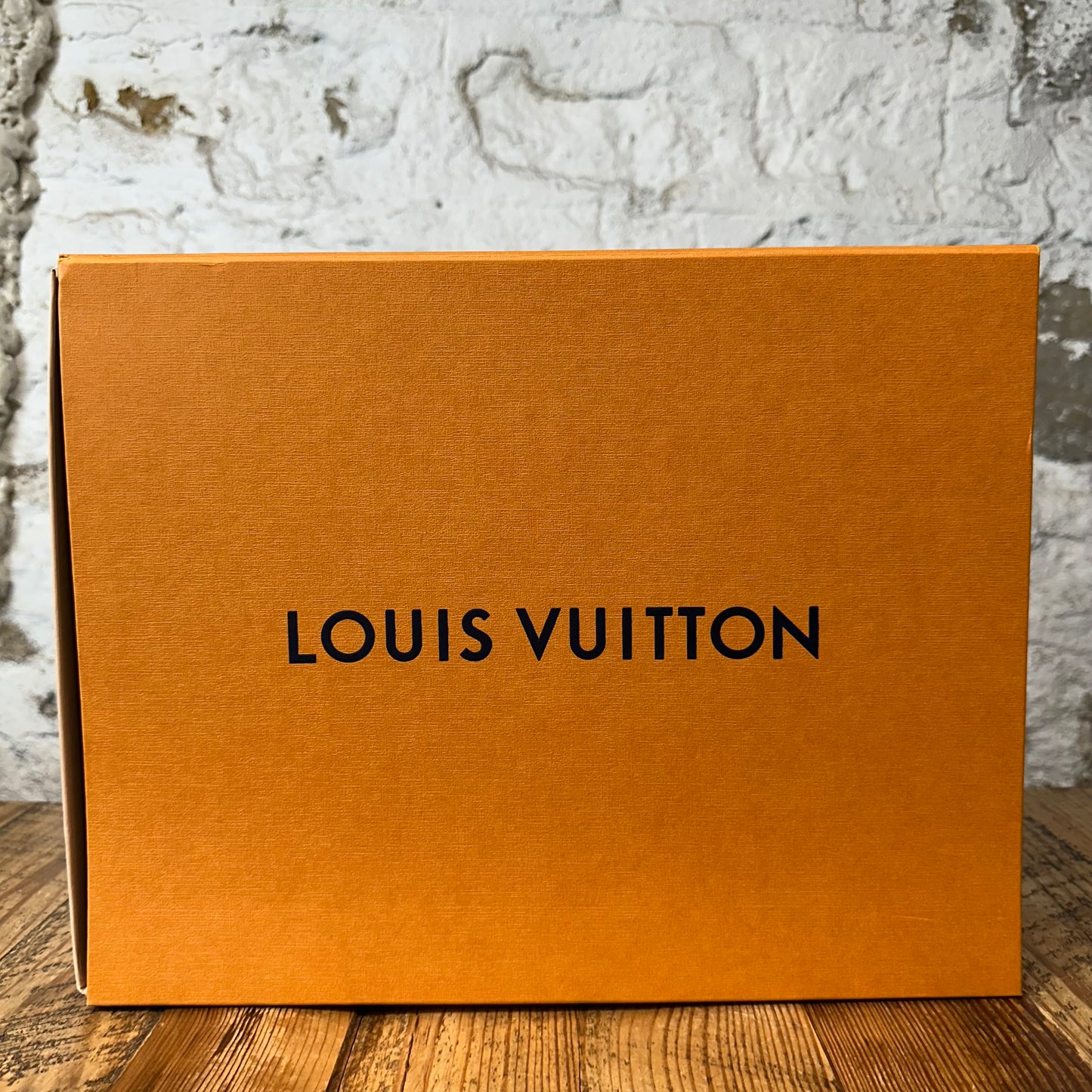 Louis Vuitton Brown Snakeskin Skate Sneaker Sz 10 (8.5LV) DS