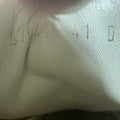 Alexander McQueen Red Tab White Beetle Sneaker Sz 8 (41)