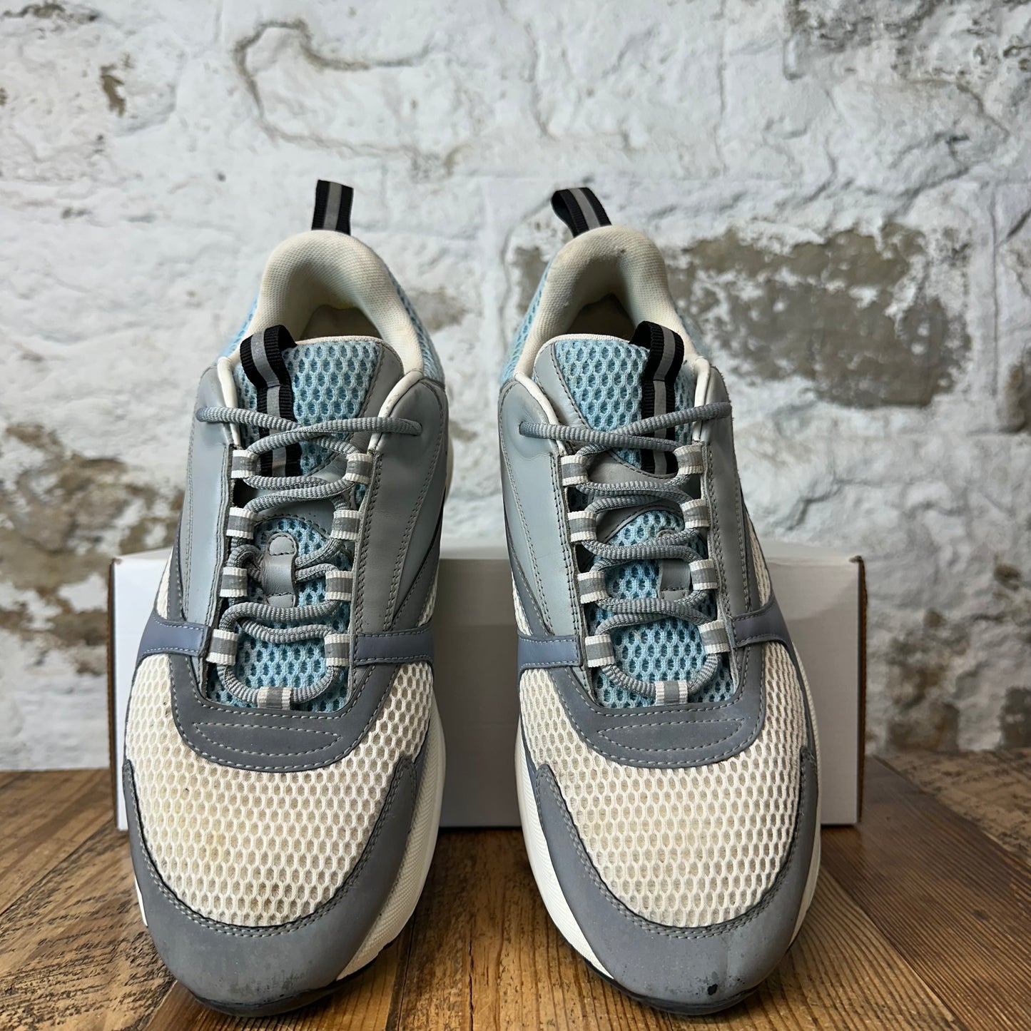 Dior B22 Grey Blue White Sneaker Sz 12 (45)