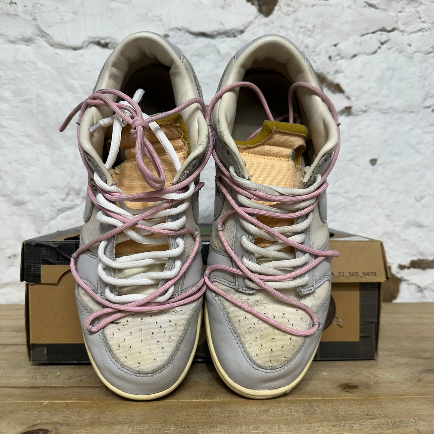Nike Dunk Low Off-White Lot 9 Sz 11