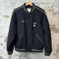 Supreme Bollocks Wool Varsity Jacket Black Sz M