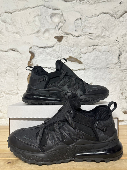 Nike Air Max 270 Bowfin Triple Black Sz 10.5