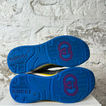 Gucci Ultrapace Gray Blue Sneaker Sz 11.5 No Box
