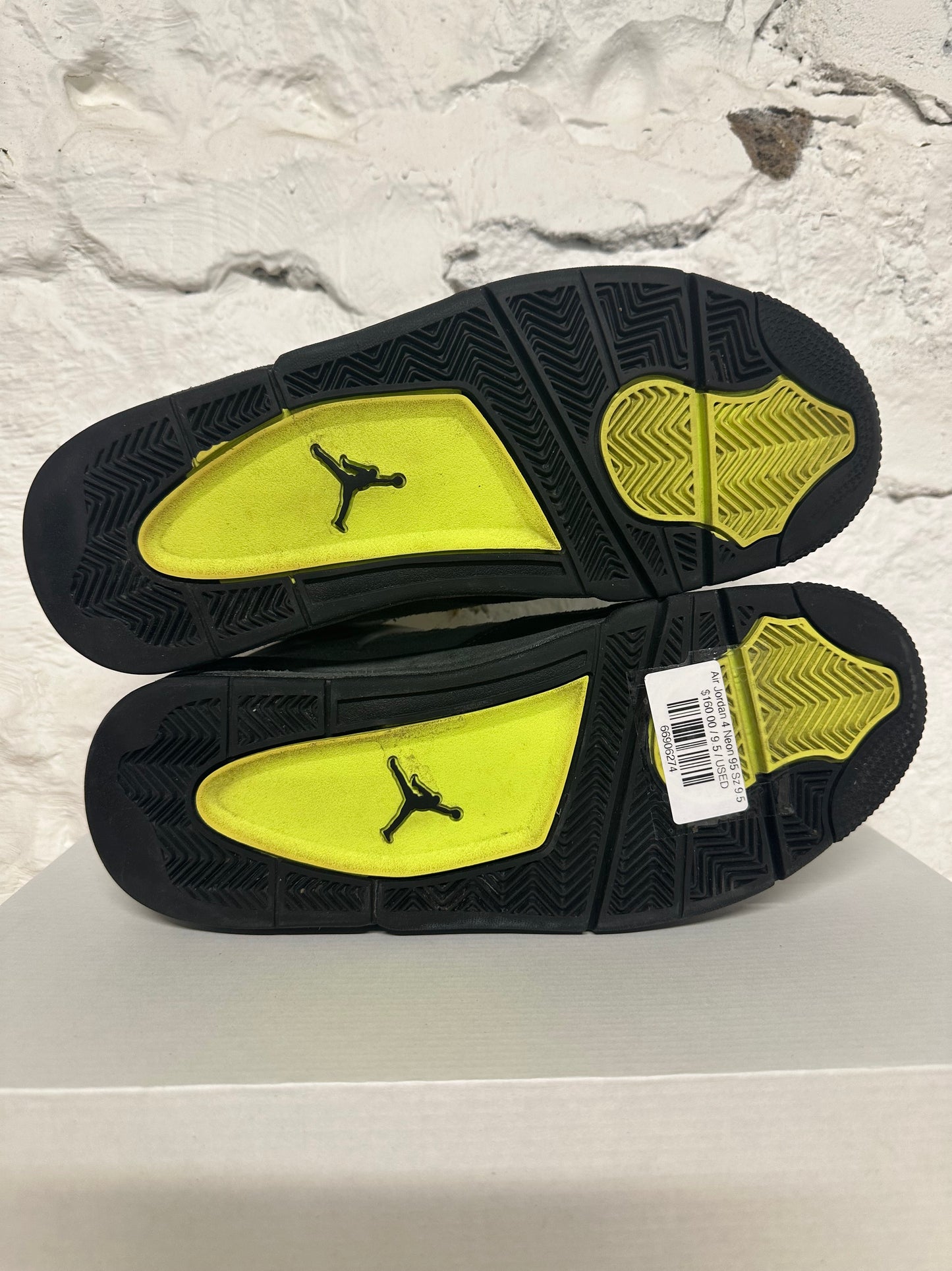 Air Jordan 4 95 Neon Sz 9.5